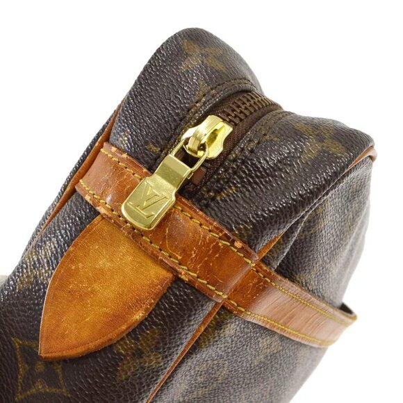 Auth Louis Vuitton COMPIEGNE 28 CLUCTH BAG PURSE MONOGRAM M51845 864S - Picture 10 of 12